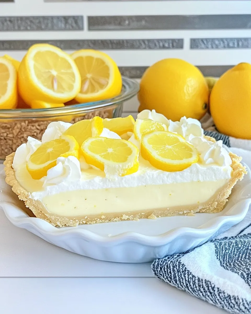 Classic Zesty Lemon Pie image