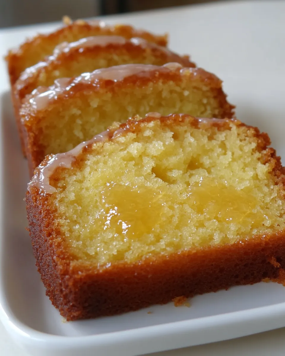 Delicious Zesty Orange Drizzle Cake a classic British treat recipe photo